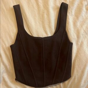 Elegant Brown Women's Top